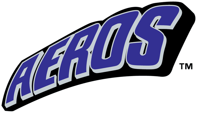 akron aeros wordmark logo 1997-pres iron on heat transfer